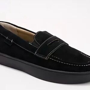 REVITALIGN Black Suede Women's Loafers